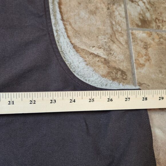 Carhartt Sherpa Lined Vest – Men’s 2XL – Dark Brown – Workwear – NWT - Picture 7 of 9